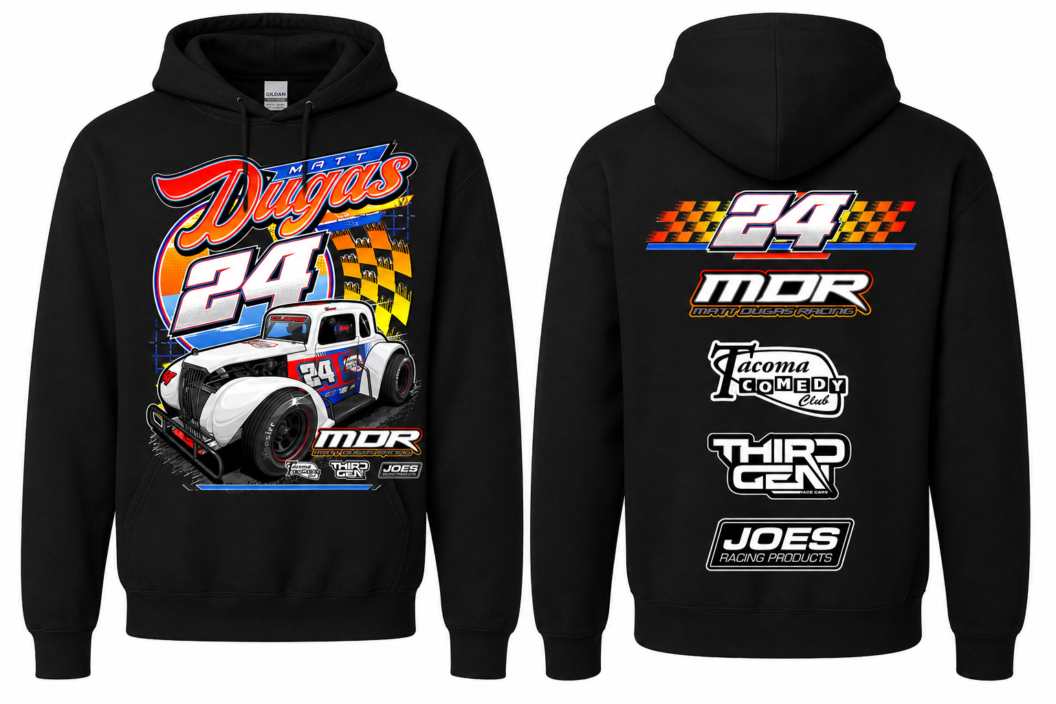 Matt Dugas Racing Team Unisex T-Shirt or Unisex Hoodie