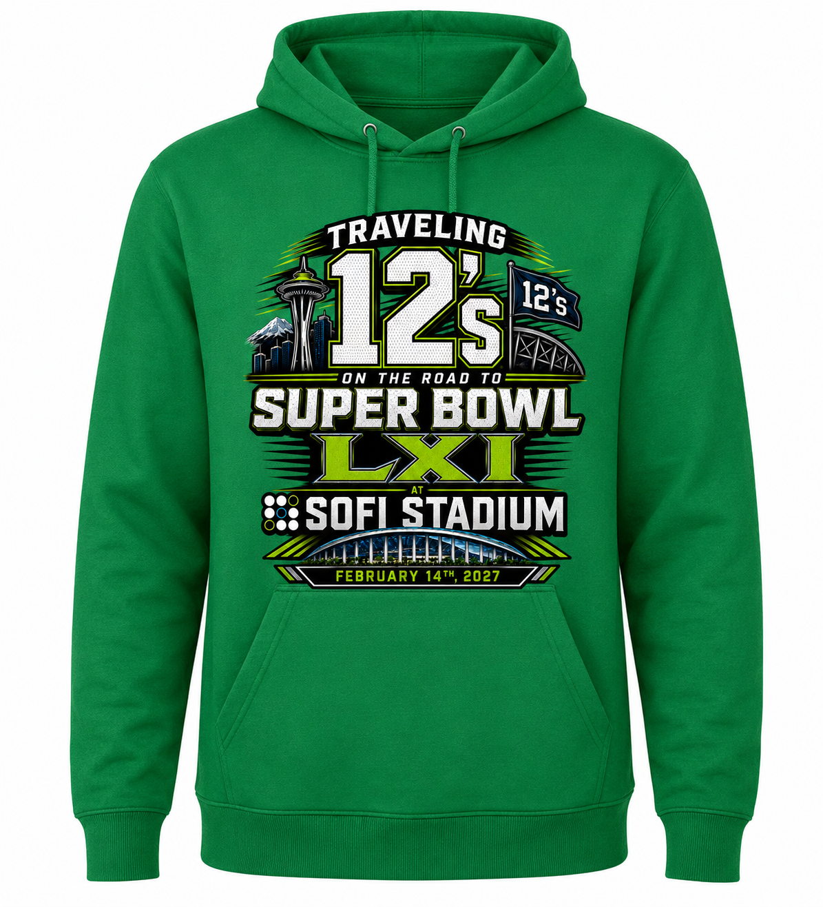 Traveling 12's SB Bound LXI 2027 Fan Unisex T-Shirt or Unisex Hoodie