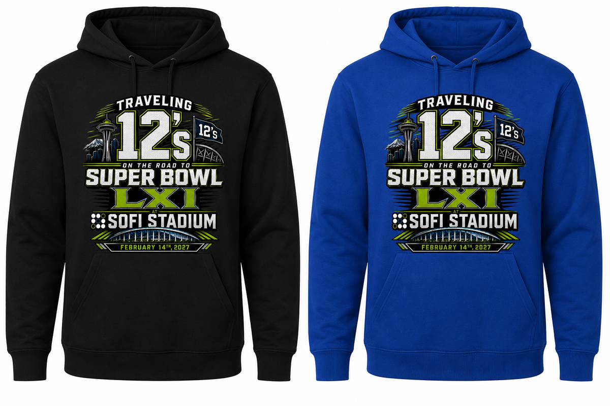 Traveling 12's SB Bound LXI 2027 Fan Unisex T-Shirt or Unisex Hoodie