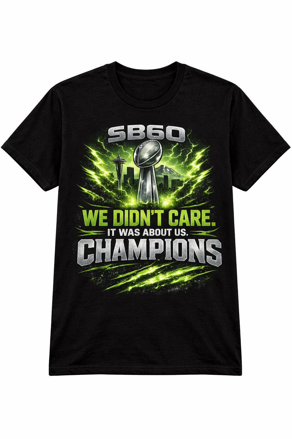 Black US Champions SB60 unisex short sleeve T-shirt by Press It Tees, casual clothing with a relaxed fit and comfortable fabric.