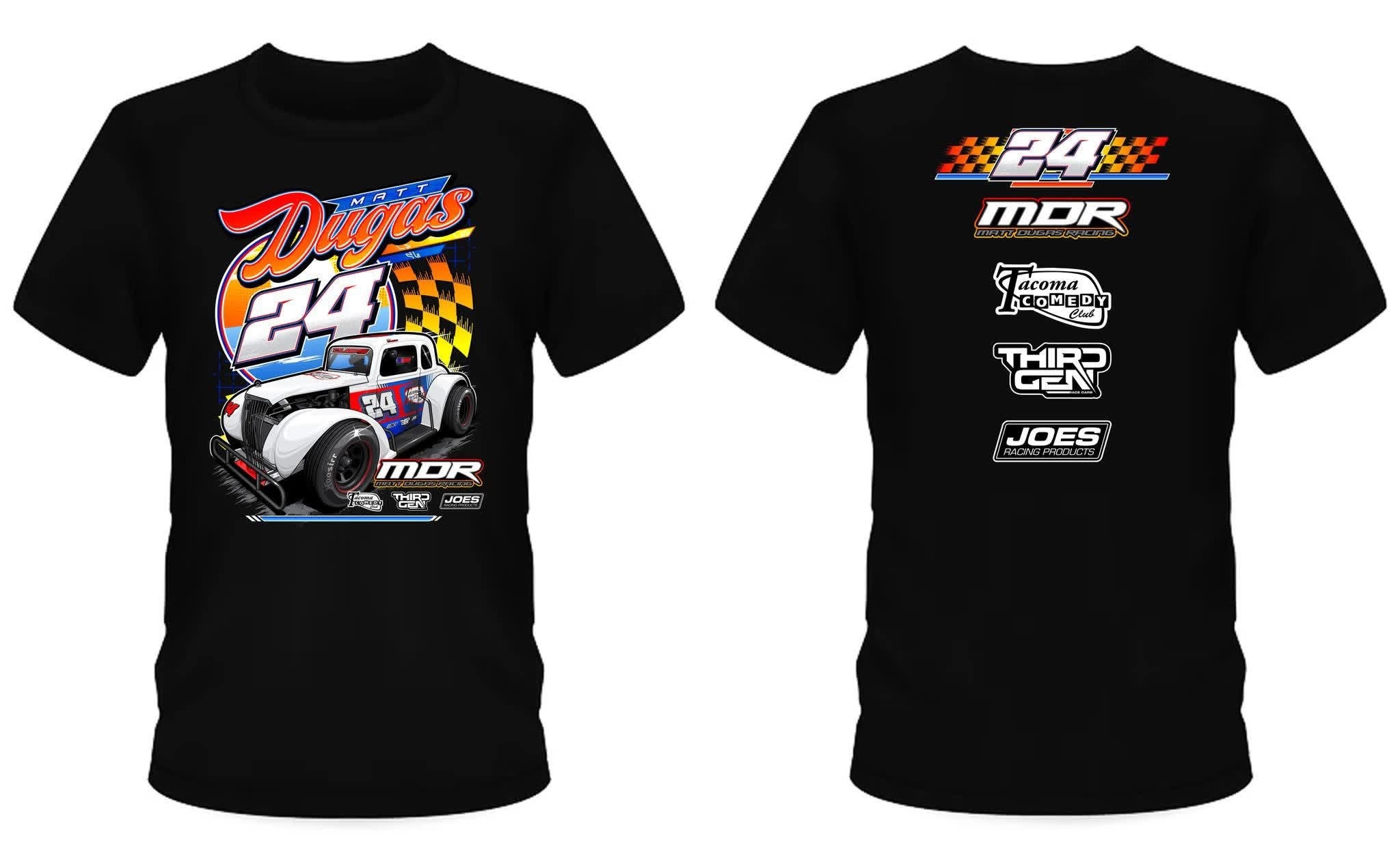 Matt Dugas Racing Team Unisex T-Shirt or Unisex Hoodie